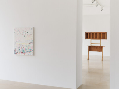 Gedi Sibony, The invisible point, exhibition view. Courtesy of Greene Naftali