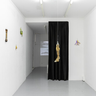 Christian Fogarolli, Mauvais corps, exhibition view. Courtesy of Alberta Pane Gallery