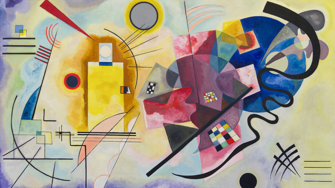 Wassily Kandinsky- Amarillo, rojo, azul