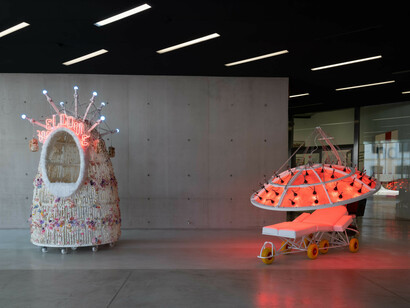 Takk, Entrate, exhibition view. Courtesy of Maxxi