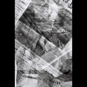 Reading the New York Times. Courtesy of Soho Photo Gallery