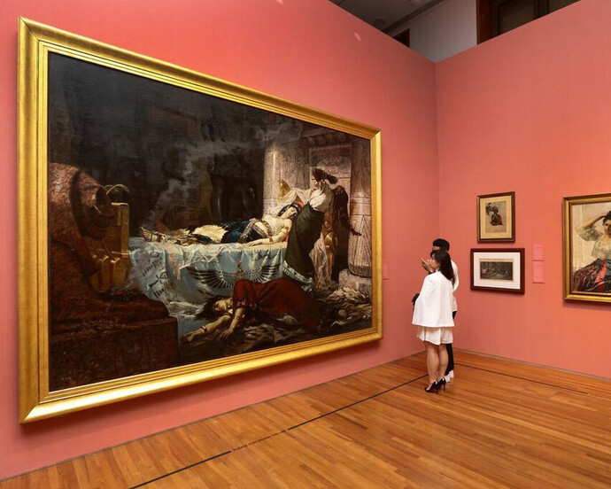 Between Worlds: Raden Saleh and Juan Luna. Courtesy of National Gallery Singapore