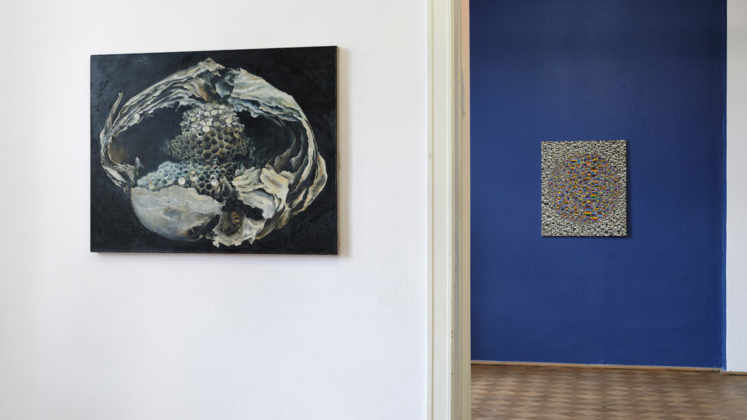 Various artists, Long-distance line, exhibition view. Courtesy of Lokal_30 Gallery