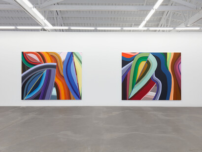 Installation view, June Edmonds: Joy of Other Suns, Luis De Jesus Los Angeles, 2021. Courtesy of Luis De Jesus Los Angeles. Photography by Paul Salveson. © June Edmonds. Courtesy of Luis De Jesus Los Angeles