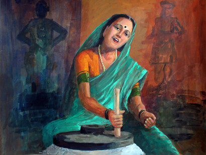 Bhakti-movement as the largest socio-cultural movement spanned across the Indian subcontinent up until the 17th century