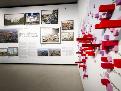 Rome in the world, exhibition view. Courtesy of Maxxi