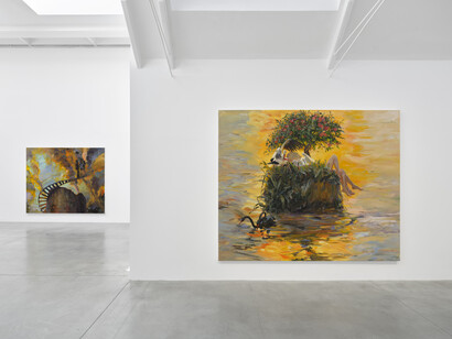 Yu Hong, Islands of the Mind, exhibition view. Courtesy of Lisson Gallery