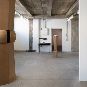 Kunsthalle Wien Preis 2025. Jonida Laçi & Luīze Nežberte, ausstellungsansicht. Mit freundlicher genehmigung der Kunsthalle Wien