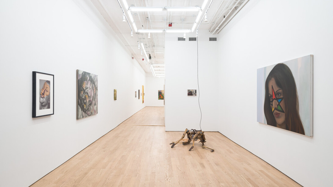 Various artists, Friends in both places, exhibition view. Courtesy of Nicelle Beauchene Gallery