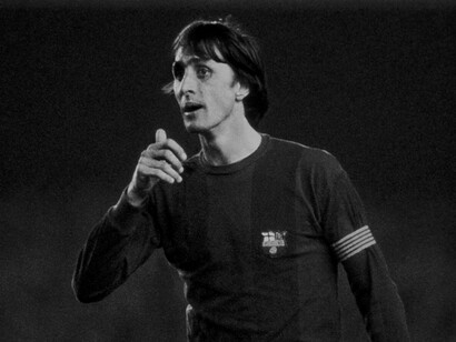 Cruyff im Trikot des FC Barcelona 