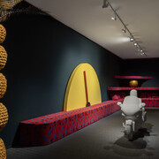 Daniel Basso, Club velvet, exhibition view. Courtesy of Museo de Arte Moderno de Buenos Aires