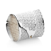 Matthieu Cheminée, Born in Paris in 1970, Bracelet, 2013, Silver, gold, champagne diamond, On loan from the artist, inv. 57.2014. Photo Anthony McClean