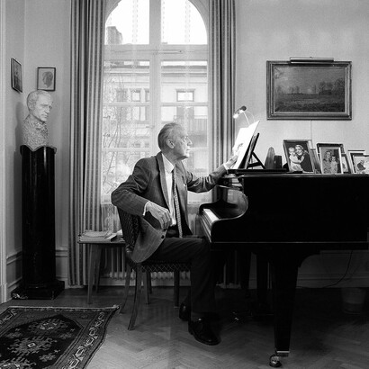 Frederick Edwin Bertin. Erland von Koch. The musician of Ingmar Bergman films in the 50's. Stockhom, October '98