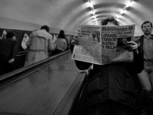 It was hard to be a saint in the city. Courtesy of Raffaella De Chirico Arte Contemporanea