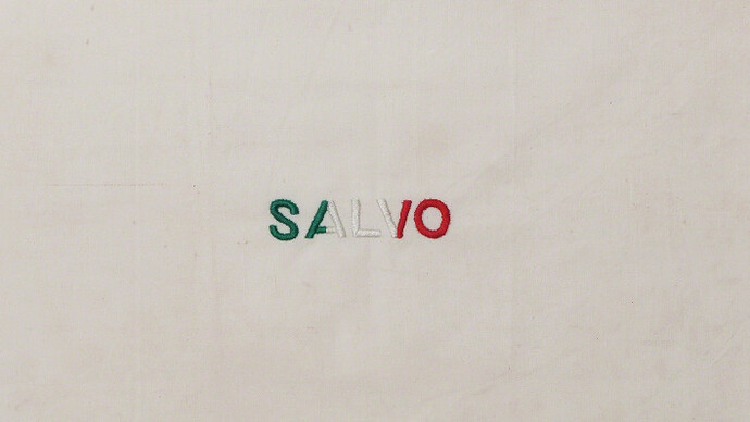 Salvo. Courtesy of Dep Art