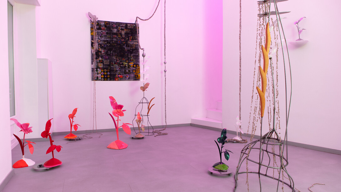 Zsuzsi Magyari, Inner stem, exhibition view. Courtesy of am projects. Photo by Mátyás Gyuricza