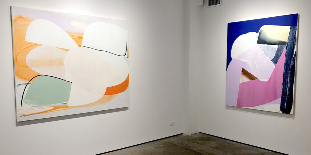 Marcelyn McNeil, Exhibition view. Courtesy of Kathryn Markel Fine Arts