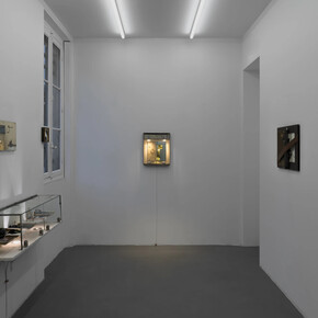 Matthias Odin, Rue de Paris, vue de l'exposition. Avec l'aimable autorisation de la Galerie Peter Kilchmann