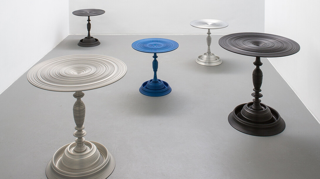 Sebastian Brajkovic. Vanishing Point, vue de l'exposition, Courtesy Carpenters Workshop Gallery