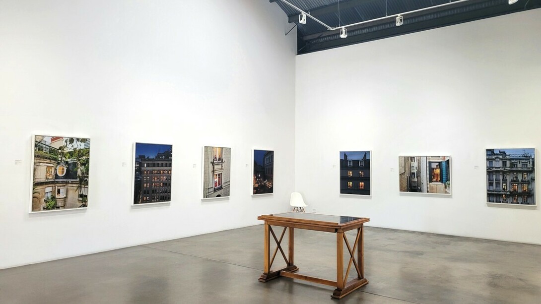 Gail Albert Halaban, Out my window, exhibition view. Courtesy of Galerie XII