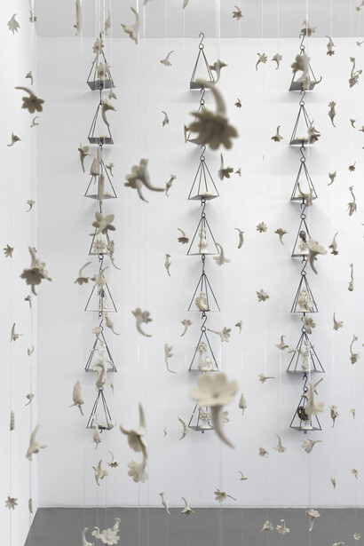 Diego Cibelli, A life ahead, exhibition view. Courtesy of Galerie Mezzanin. Photo by Annik Wetter