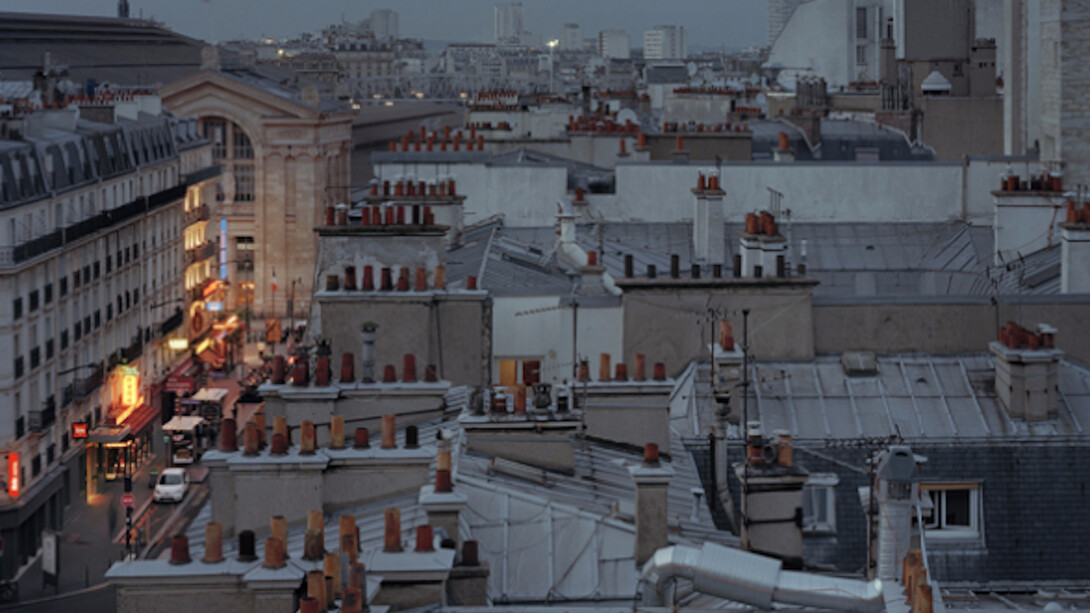 Alain Cornu, "Sur Paris" #283, 2016. Courtesy of Galerie Thierry Bigaignon