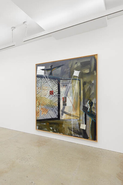 Albert Oehlen. Courtesy of Nahmad Contemporary 
