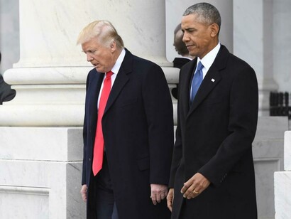 Trump y Obama