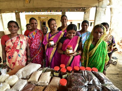 Nature-based produce can provide significant LiFE-compliant livelihoods, but are undermined by capitalist corporations encouraged by the government @ Ashish Kothari