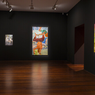 Generator #5, Georgia Gardner Gray, Stones, exhibition view. Courtesy of Museum der Moderne