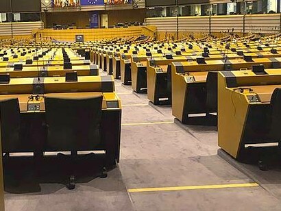 EU parliament in Brussel, Belgium
