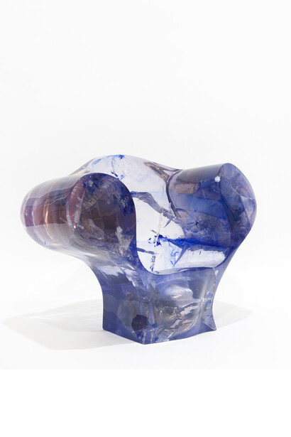 Ron Arad, Big easy (crystalline) Mixing blue, 2023. Courtesy of Opera Gallery