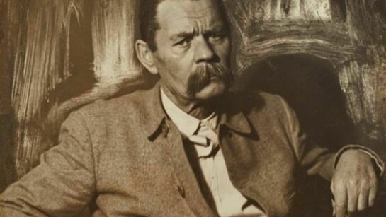 Moissej Nappelbaum (1869-1958), Maxim Gorki, ca. 1930, vintage print, 54,5 x 45 cm © Nappelbaum Estate
