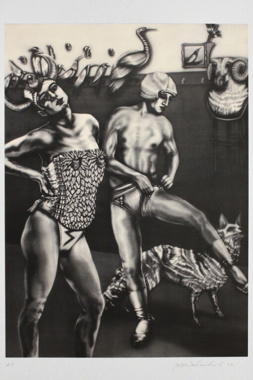 Jo Ellen Van Ouwerkerk Ritual. Courtesy of Woodward Gallery