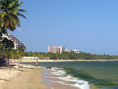 Vista desde la Playa San Luis, Cumaná, Venezuela