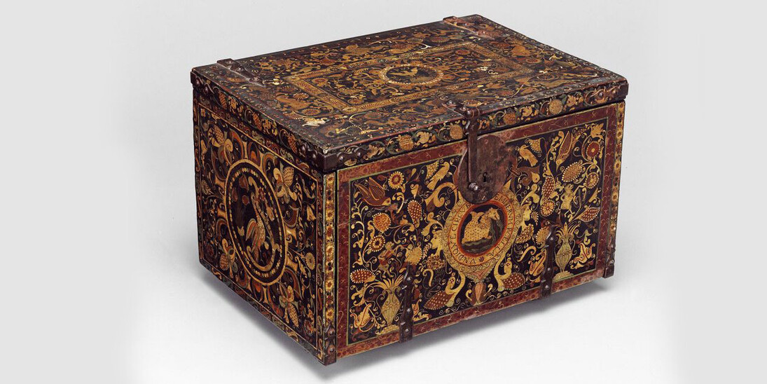 Cabinet, 1625 – 1675, Colombia. Museum no. W.5-2015. © Victoria and Albert Museum, London
Furniture, room 133, level 6, Dr. Susan Weber Gallery