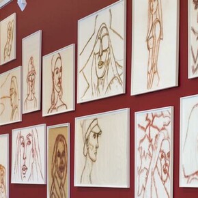 Alex Katz, Exhibition view. Courtesy of Galería Javier López 