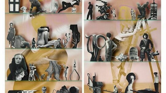 Matt Lipps, Themes, C-print, Diptych, 93 x 72 inches, 72 x 46.5 inches each panel, 2013