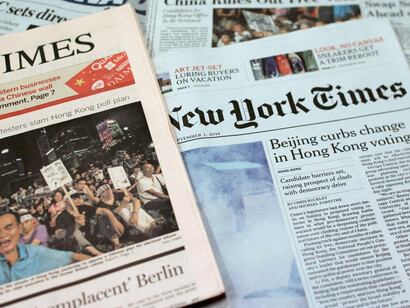 Portadas de diarios internacionales