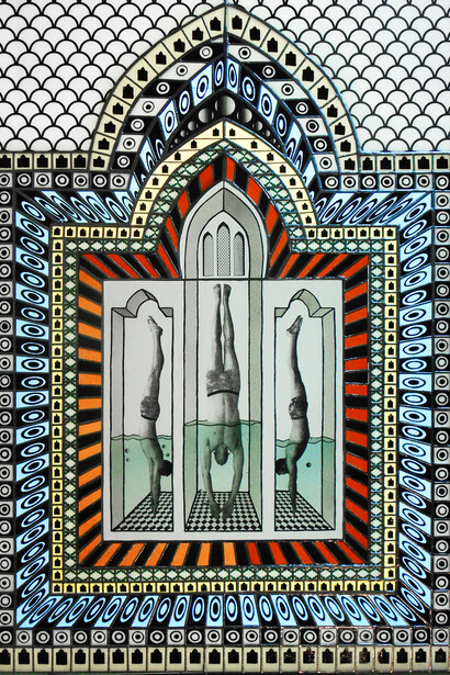 Joseph Cavalieri, Dive, 30-14(w ) x 40-12(h) 
