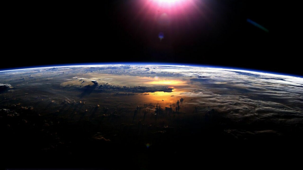 Planet Earth seen from space