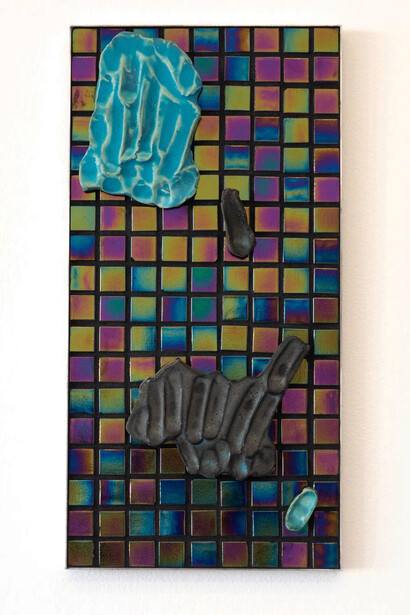 Ilana Harris-Babou, Test tile 10, 2024. Courtesy of Dreamsong Gallery