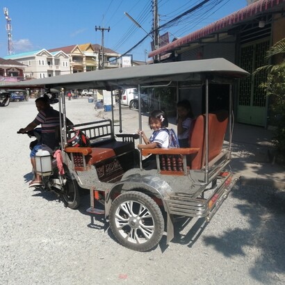 Tuk tuk cambogiano