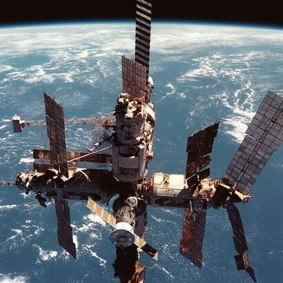 La stazione spazione MIR (Nasa)
