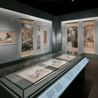 Legacy of Lingnan School of Painting: in commemoration of the 120th anniversary of the birth of Chao Shao-an, exhibition view. Courtesy of Heritage Museum
