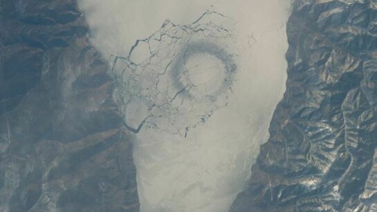 Within a day, the ice can melt almost completely.