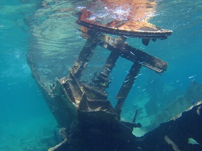 Islas Caimán. Restos de un naufragio