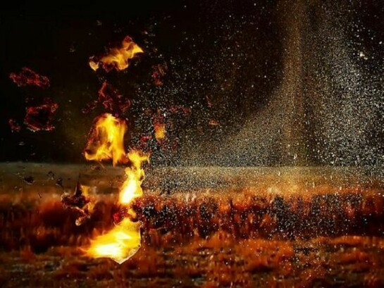 Telltale (Fire 2), 2013 / Digital c-print / Edition of 3 + 2 AP / 32 x 50 inches