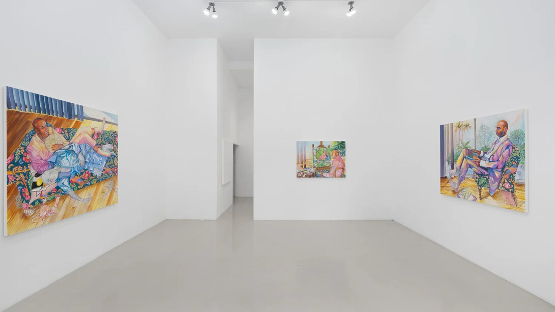Nehemiah Cisneros, Burning desires, exhibition view. Courtesy of Charlie James Gallery 