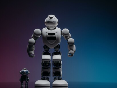 Robôs modernos com inteligência artificial